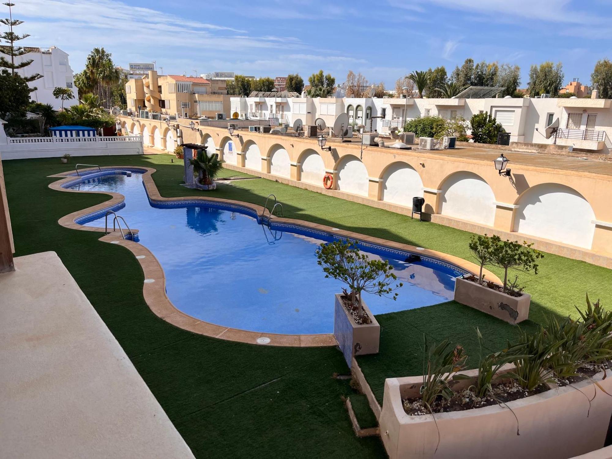 Bonito Apartamento Roquetas de Mar Bagian luar foto